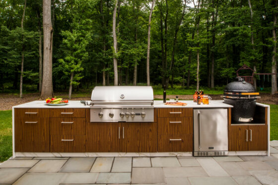 basic patio kitchen 