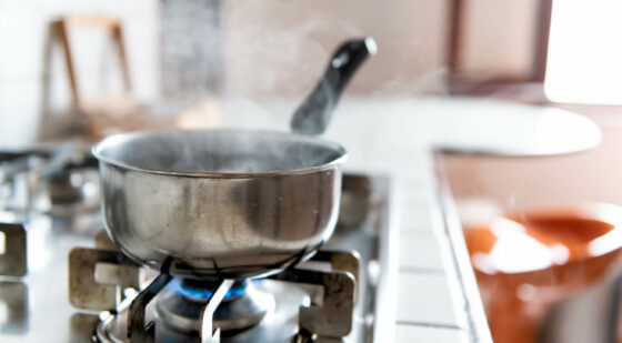 boiling water to kill grass