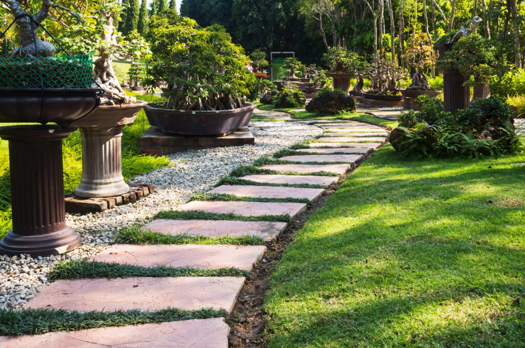 backyard walkway