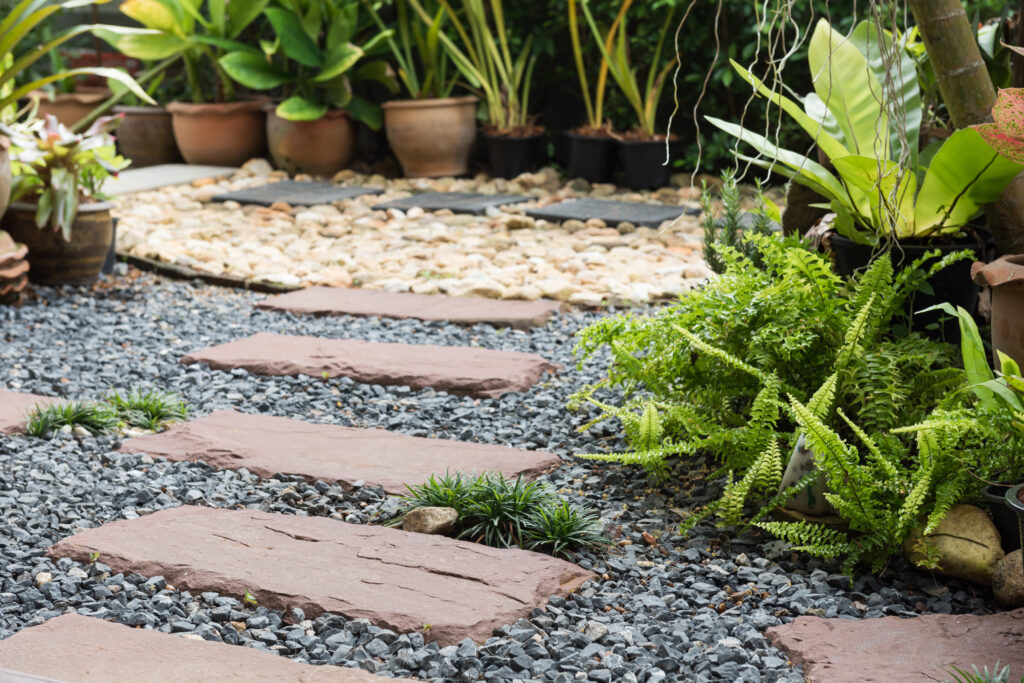 Hardscaping in 4S Ranch, California.