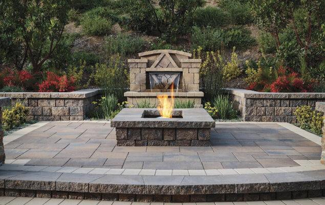rectangular fire pit