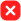 Cross mark
