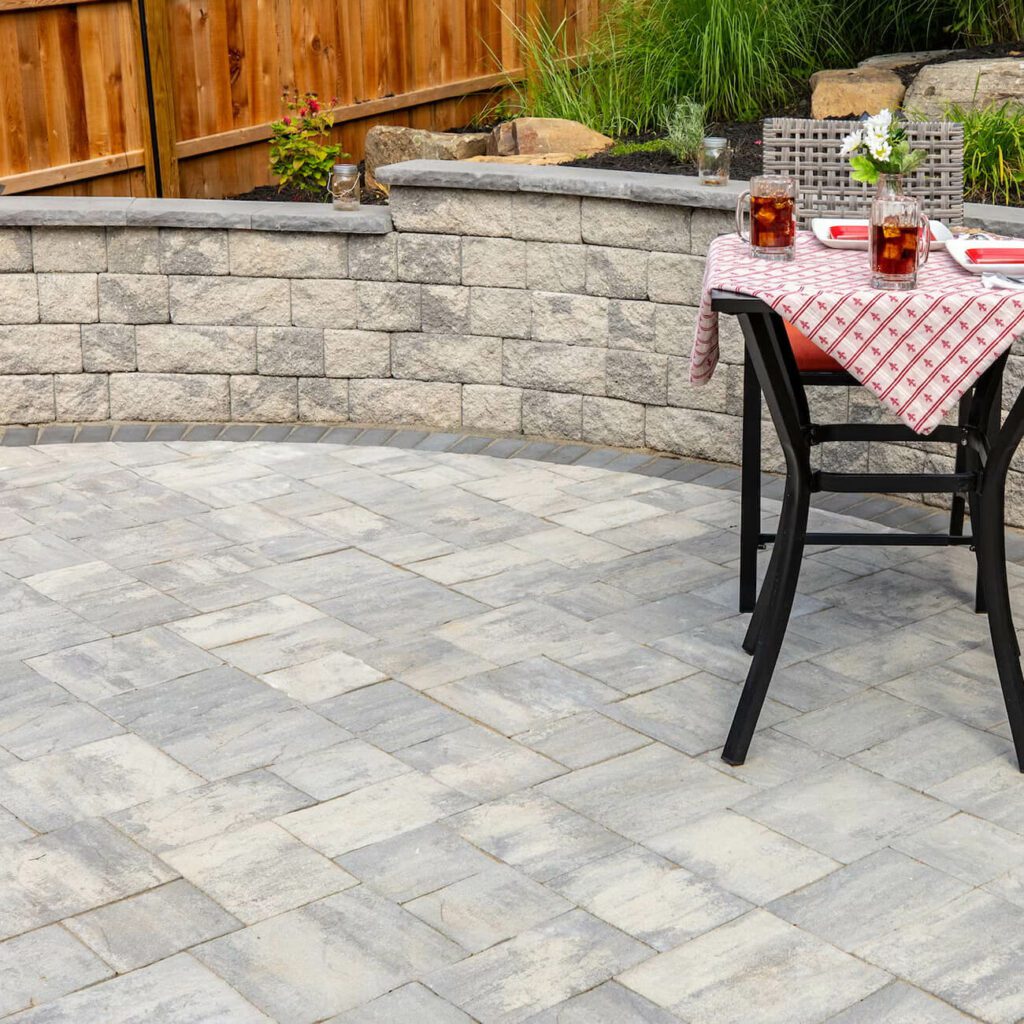 Quarried Stone Look Retaining Wall