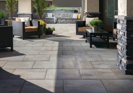 Paver patio