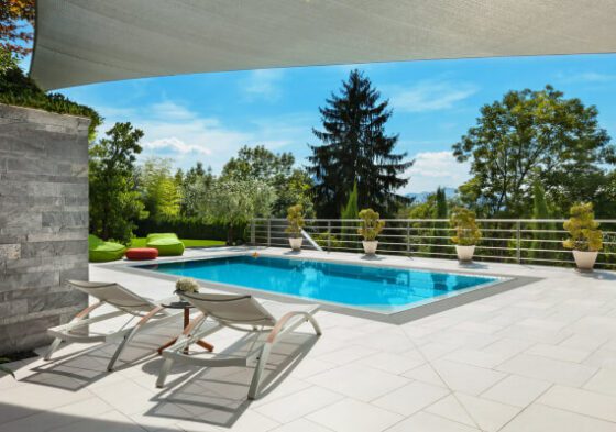 poll deck pavers