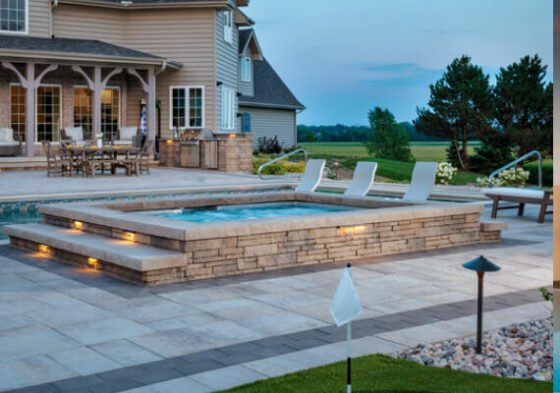 Pool deck pavers