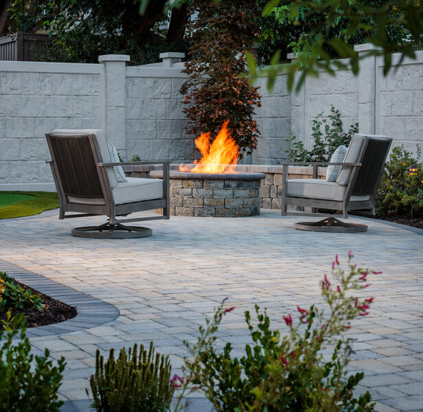 Modern Circular Firepit