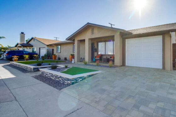 After IID landscaping project in San Diego, CA 92117