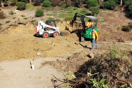 Before Pergola Project in Carlsbad CA 92011