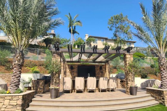 After Pergola Project in Carlsbad CA 92011