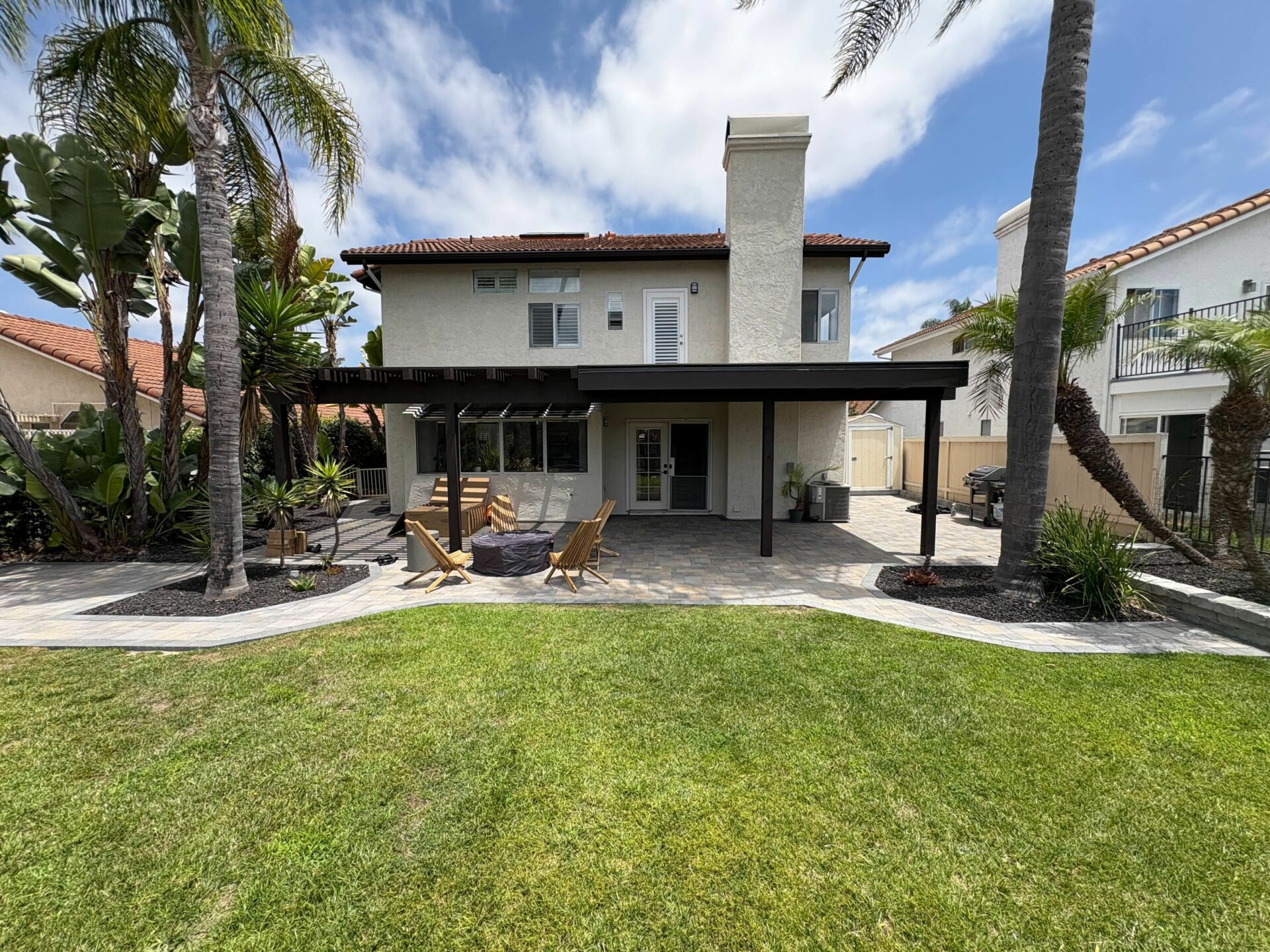 New Paver Patio in Rancho Del Oro, Oceanside