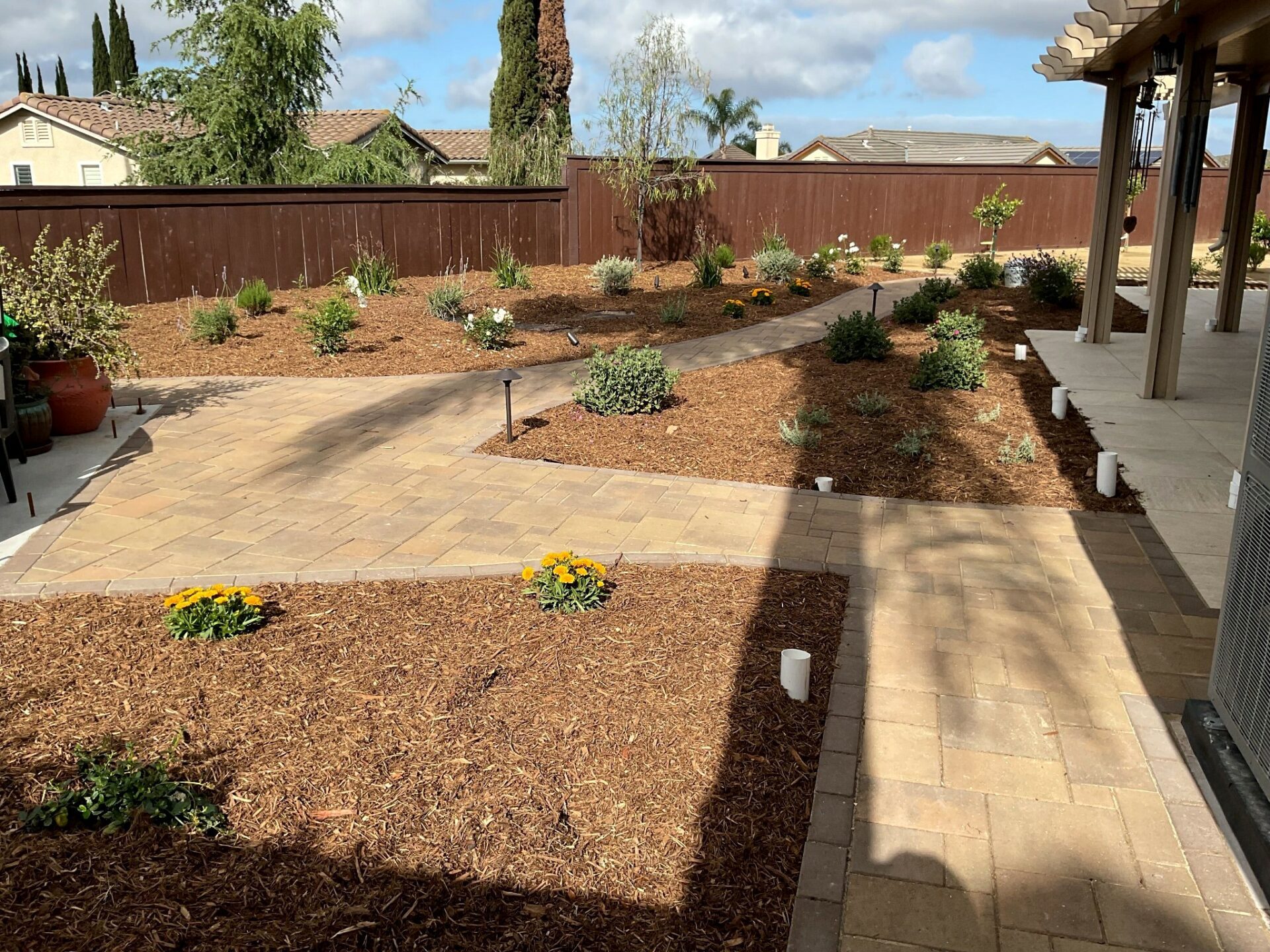 Eastlake Paver Patio, Walls & Landscape, Chula Vista