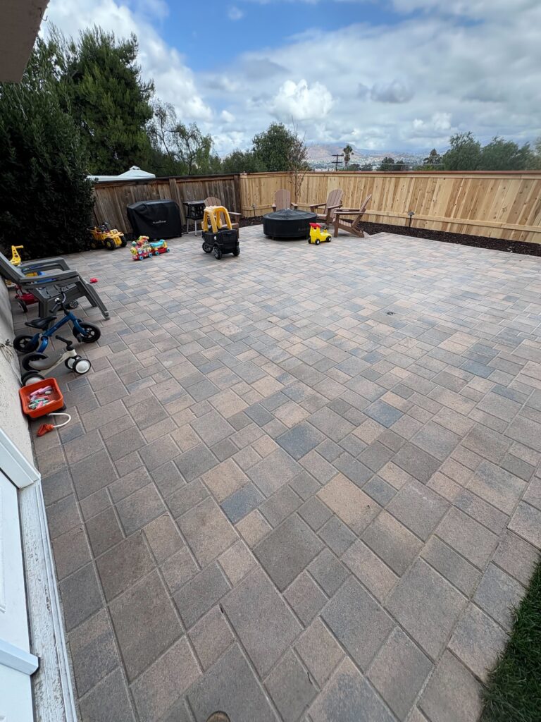 Fletcher Hills El Cajon Paver Landscape Design-after