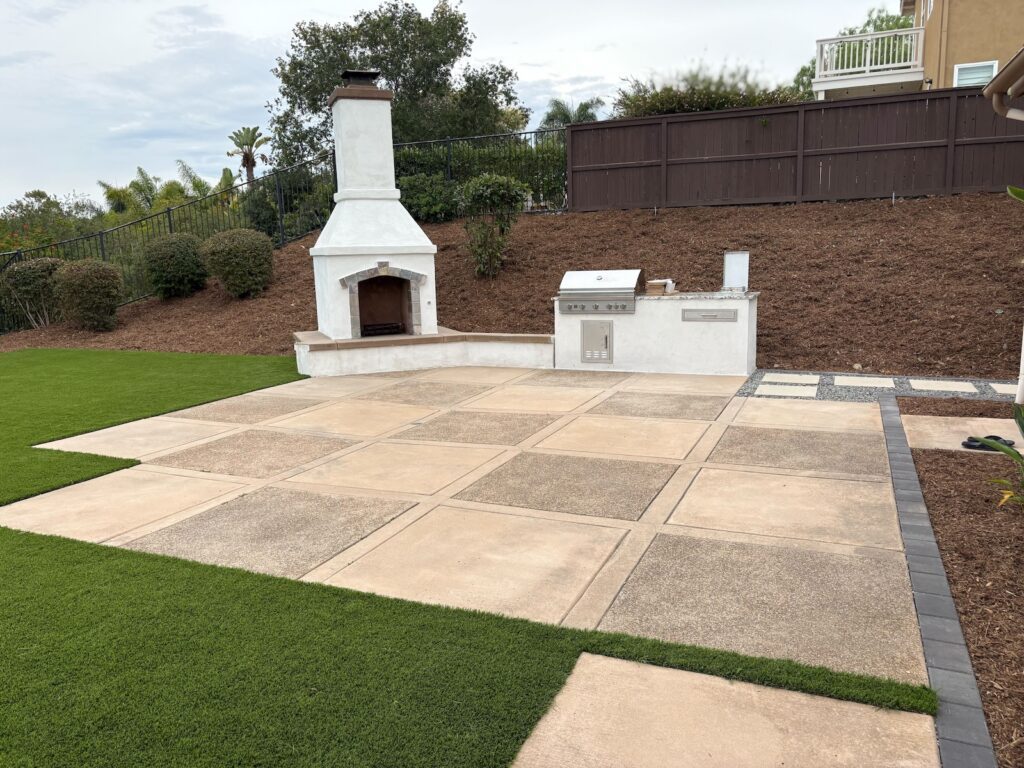 San Marcos Backyard remodel Stone Canyon Discovery Hills 92078-5