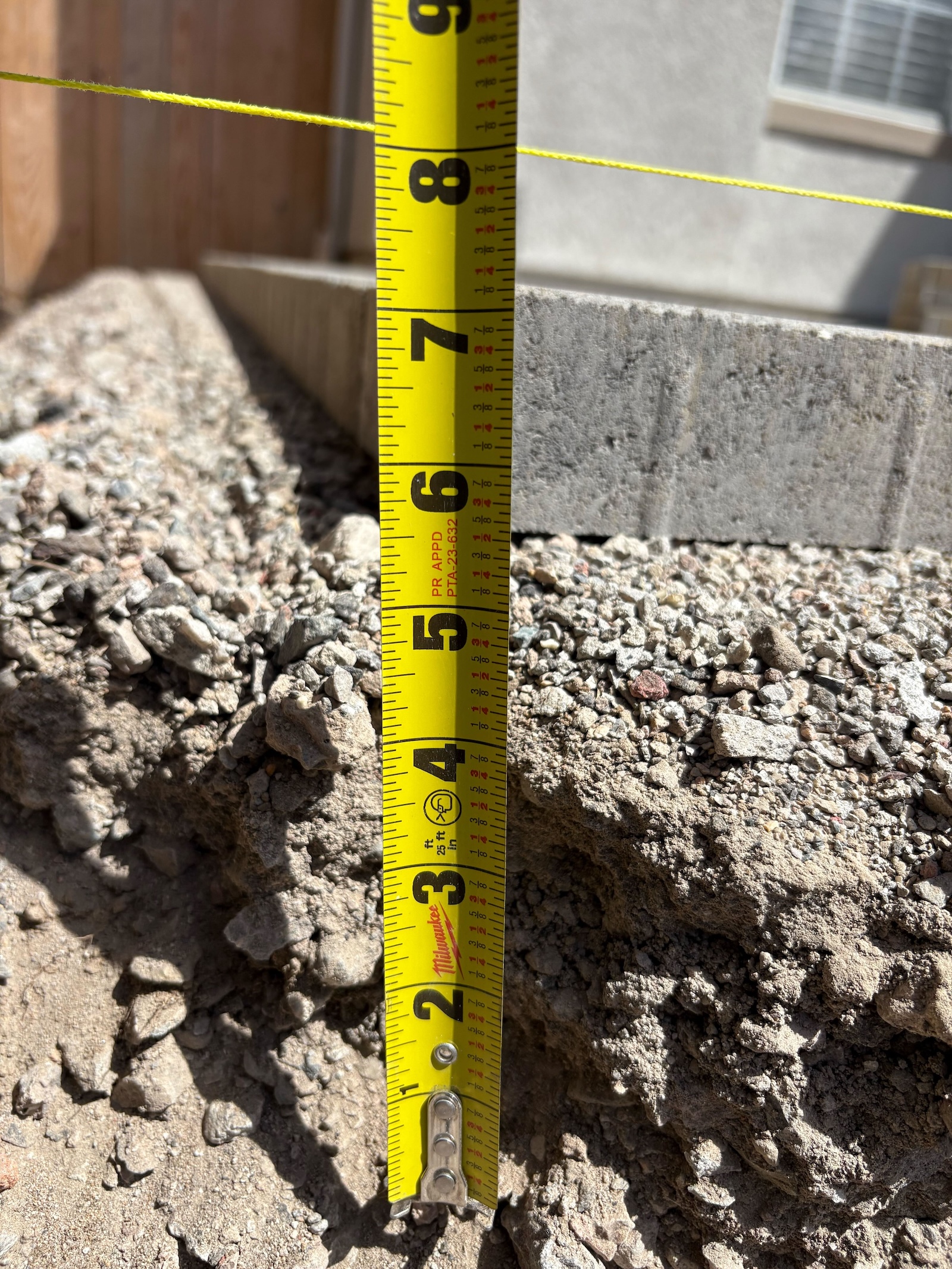 san marcos paver excavation depth