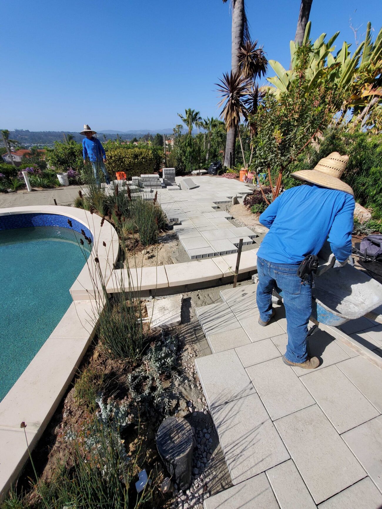 Outdoor living project in Carmel Valley (92130), San Diego. Install It Direct.