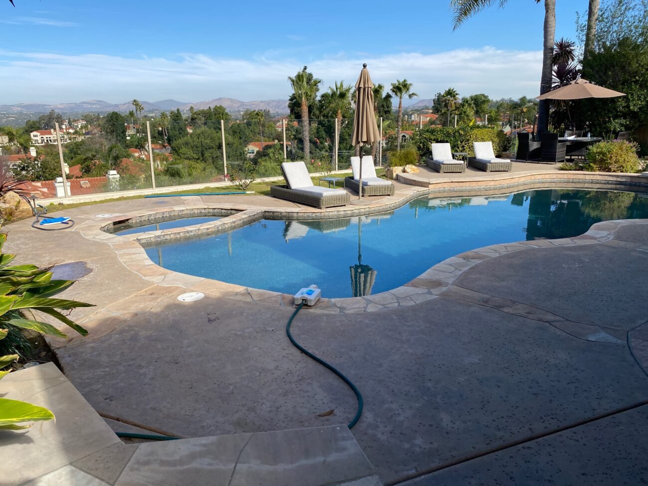 Outdoor living project in Carmel Valley (92130), San Diego. Install It Direct.