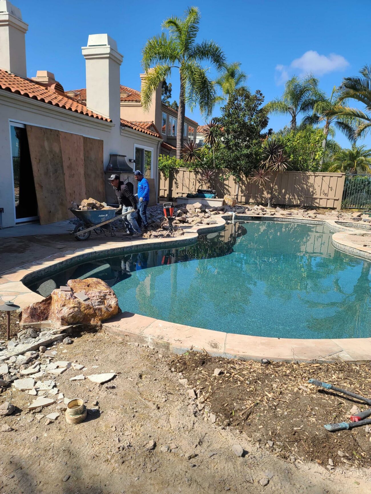 Outdoor living project in Carmel Valley (92130), San Diego. Install It Direct.