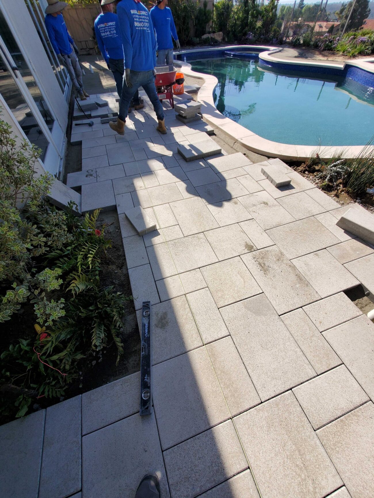 Outdoor living project in Carmel Valley (92130), San Diego. Install It Direct.