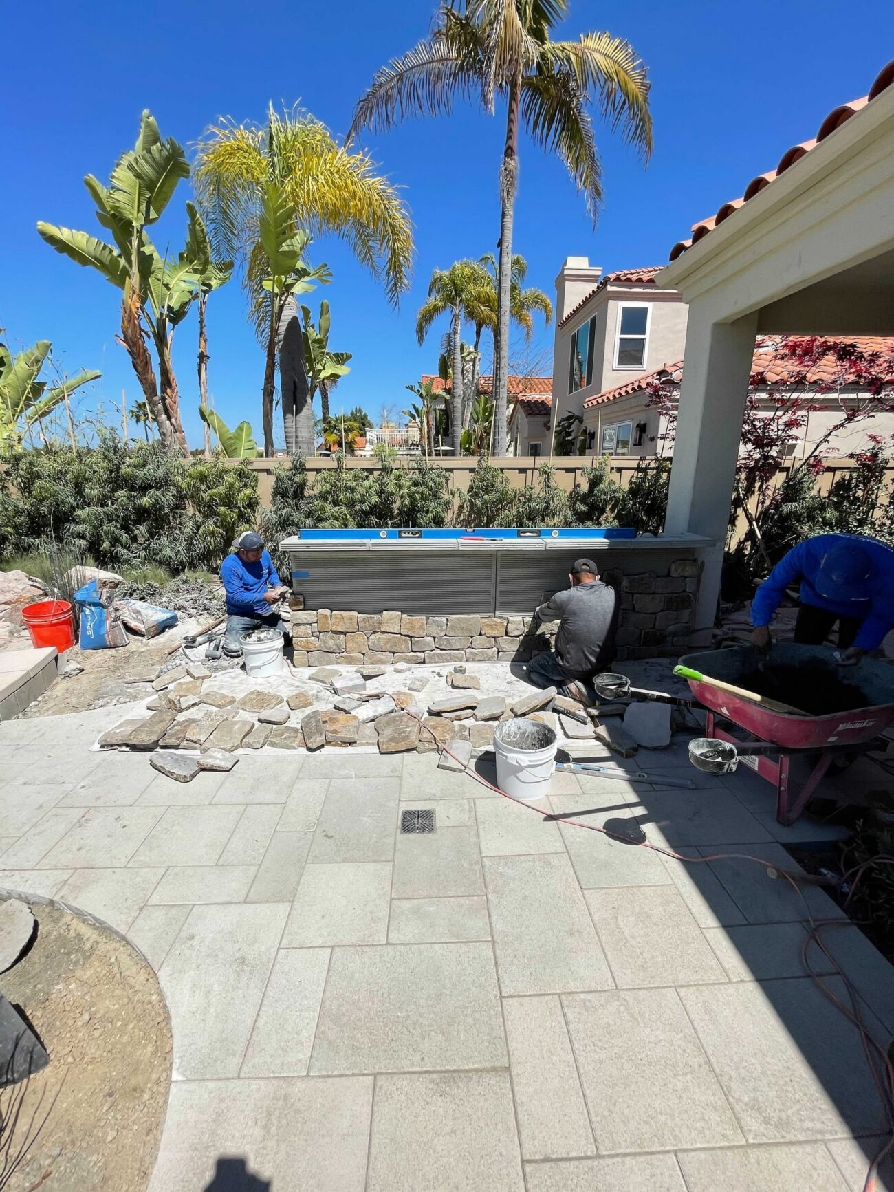 Outdoor living project in Carmel Valley (92130), San Diego. Install It Direct.