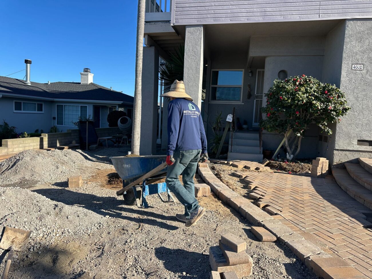 Outdoor living project in Ocean Beach (92107), San Diego. Install It Direct.