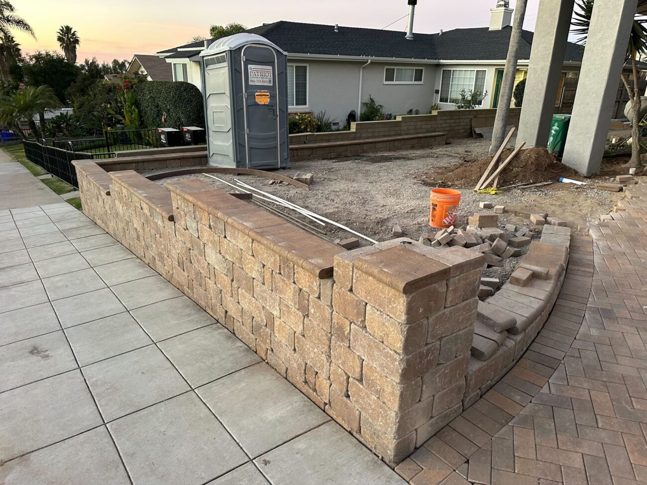 Outdoor living project in Ocean Beach (92107), San Diego. Install It Direct.