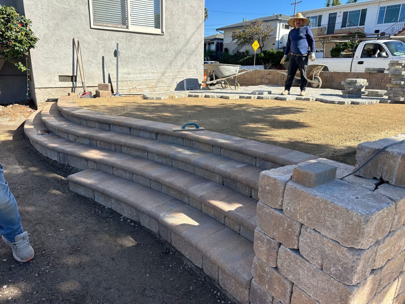 Outdoor living project in Ocean Beach (92107), San Diego. Install It Direct.