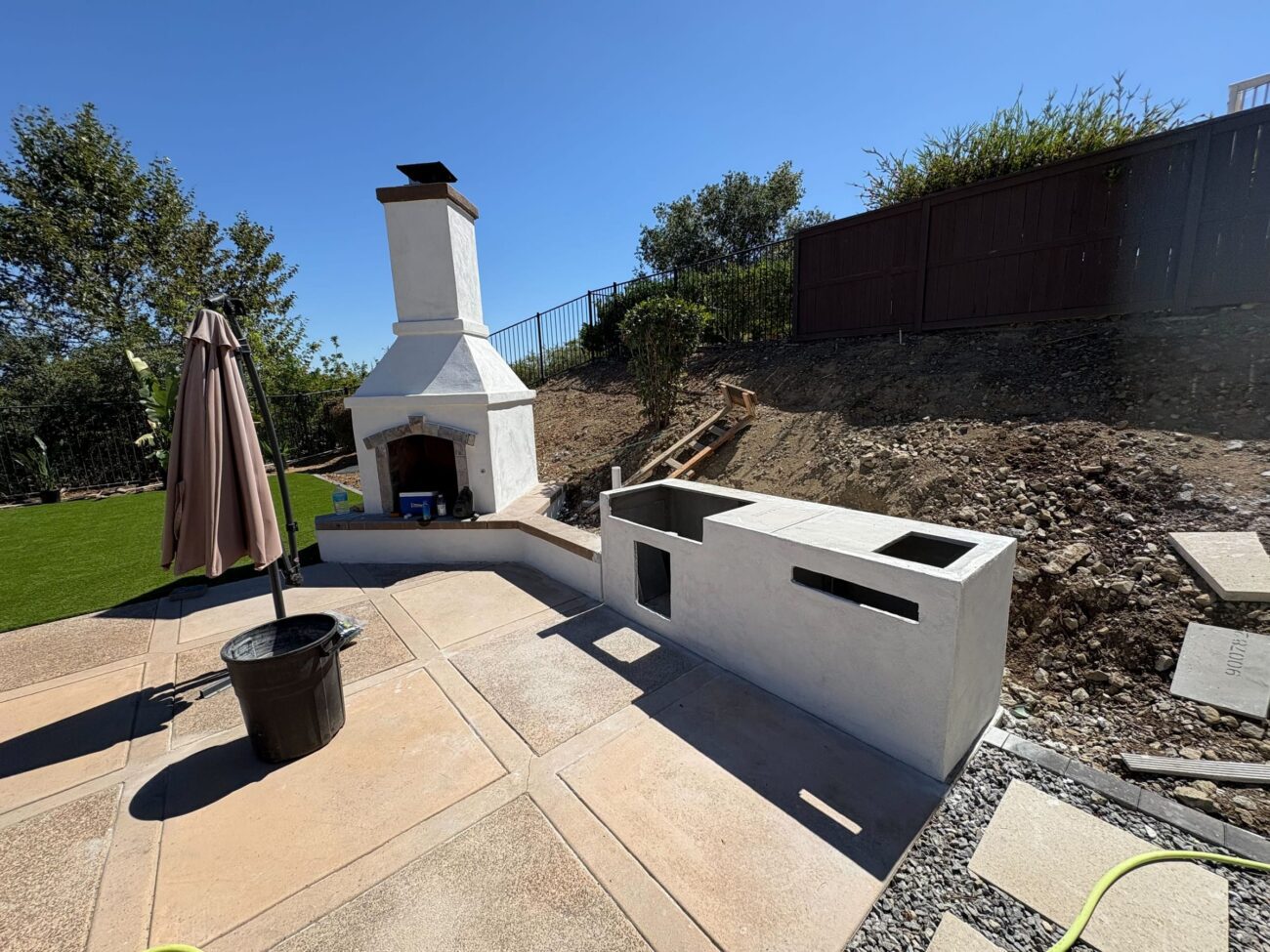 Outdoor living project in Stone Canyon (92078), San Marcos. Install It Direct.
