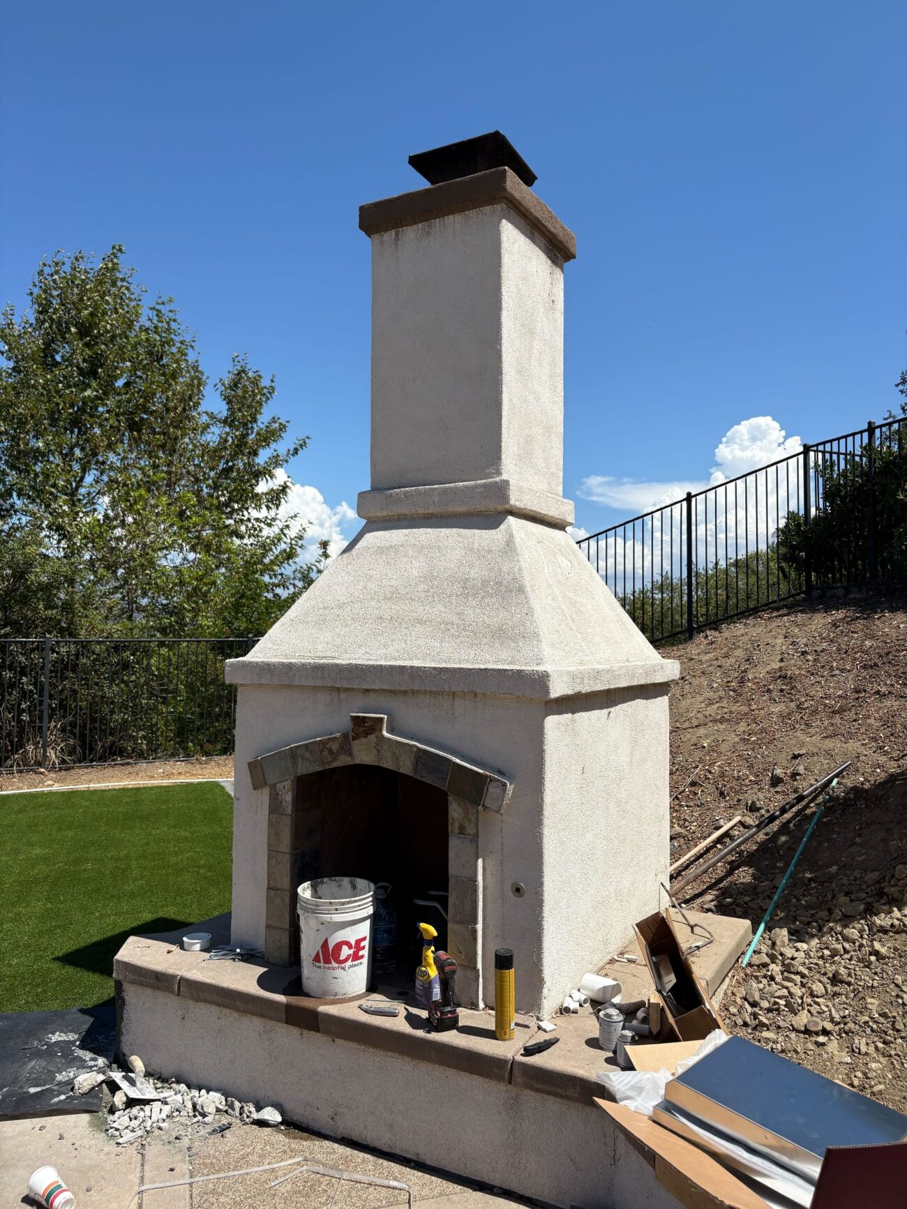 Outdoor living project in Stone Canyon (92078), San Marcos. Install It Direct.